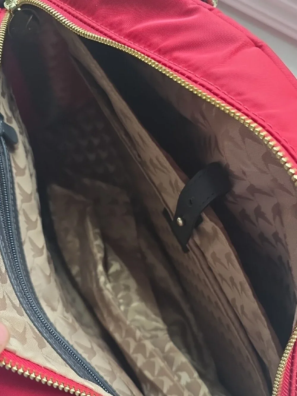 LO and SONS Red Travel Duffel Bag